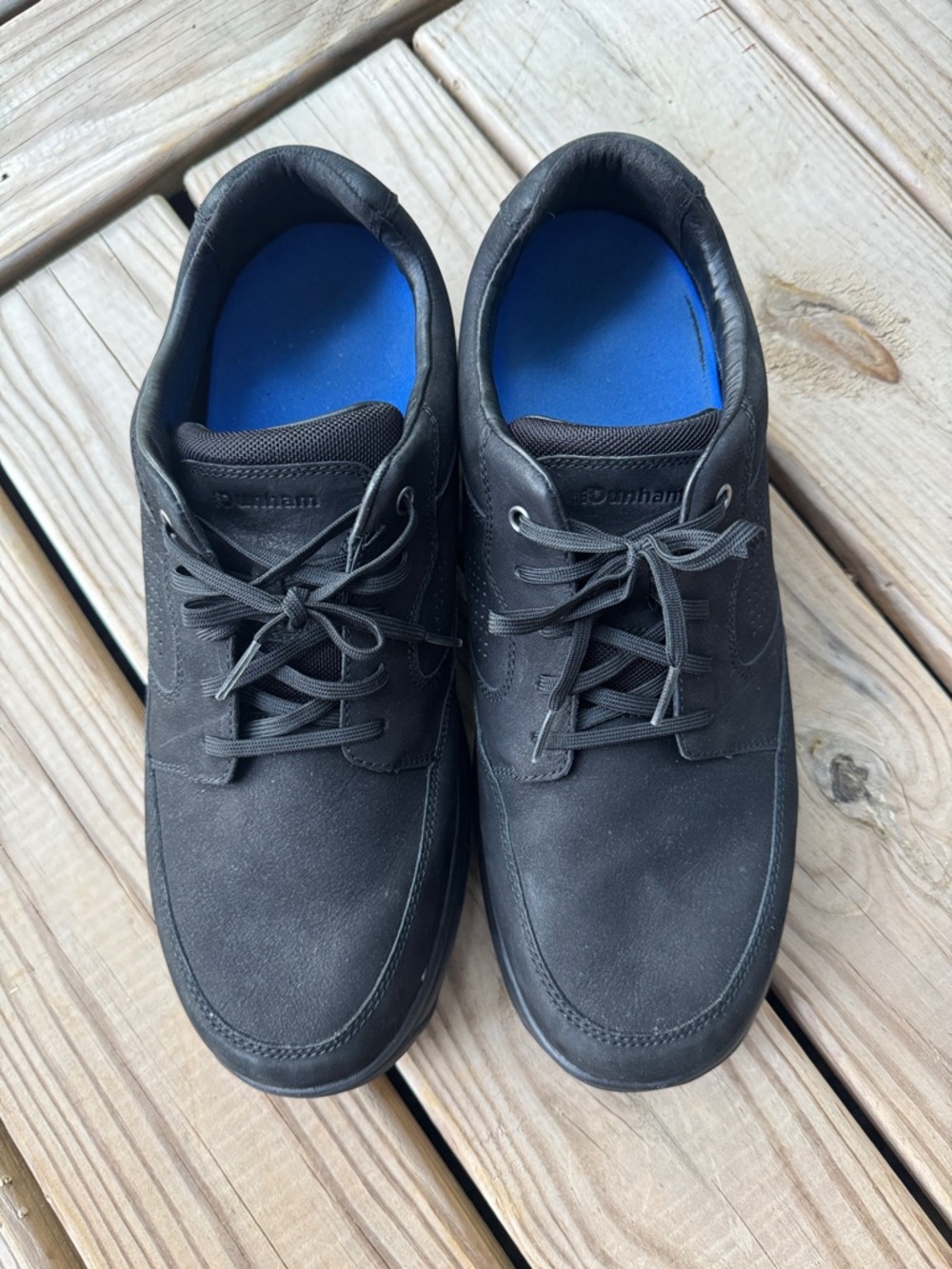 Dunham slip resistant Men's Black Shoes size 16